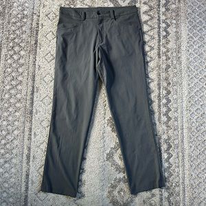Lululemon Gray ABC Commission Pants 34x31